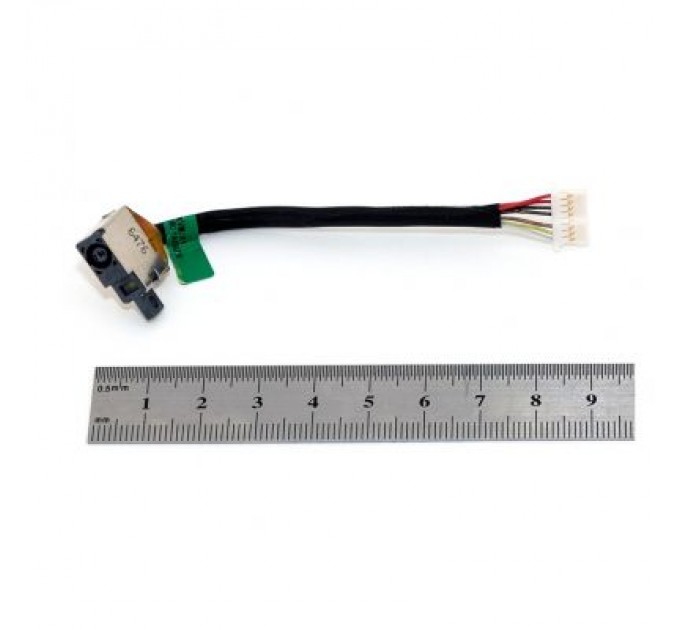 HP Роз'єм живлення ноутбука з кабелем HP PJ976 (4.5mm x 3.0mm + center pin), 8(7)-pin, 11 см (A49121)