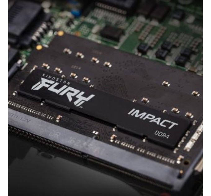 Kingston Fury (ex.HyperX) Модуль пам'яті для ноутбука SoDIMM DDR4 16GB 2666 MHz FURY Impact Kingston Fury (ex.HyperX) (KF426S16IB/16)