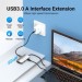Vention Концентратор Vention USB3.1 Type-C --> HDMI/VGA/USB 3.0/PD 100W Hub 4-in-1 (TOAHB)