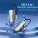 Vention Концентратор Vention USB3.1 Type-C --> HDMI/VGA/USB 3.0/PD 100W Hub 4-in-1 (TOAHB)