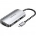 Vention Концентратор Vention USB3.1 Type-C --> HDMI/VGA/USB 3.0/PD 100W Hub 4-in-1 (TOAHB)