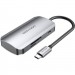 Vention Концентратор Vention USB3.1 Type-C --> USB 3.0x3/SD/TF/PD 100W Hub 6-in-1 (TNHHB)