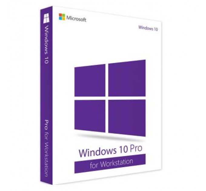 Microsoft Операційна система Microsoft Windows Pro for Workstations 10 64Bit Russian Intl 1pkOEMDVD (HZV-00073)