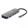 D-Link Концентратор D-Link DUB-2325 2xUSB3.0, 1xUSB TypeC, 1xSD, 1x-microSD, USB TypeC (DUB-2325)