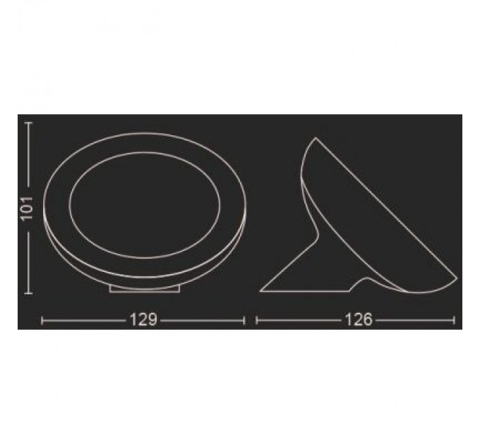 Philips Настільна лампа Philips Hue Bloom, Color, BT, DIM, біла (929002375901)