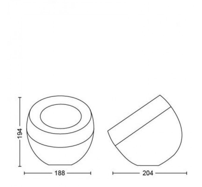 Philips Настільна лампа Philips Hue Iris, Color, BT, DIM, біла (929002376101)