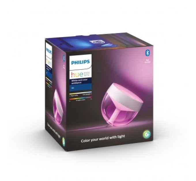 Philips Настільна лампа Philips Hue Iris, Color, BT, DIM, біла (929002376101)