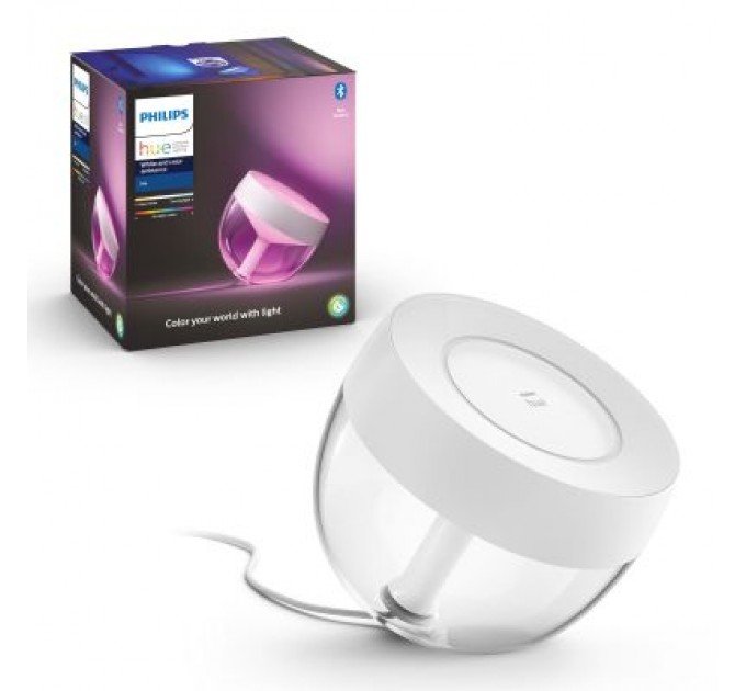 Philips Настільна лампа Philips Hue Iris, Color, BT, DIM, біла (929002376101)