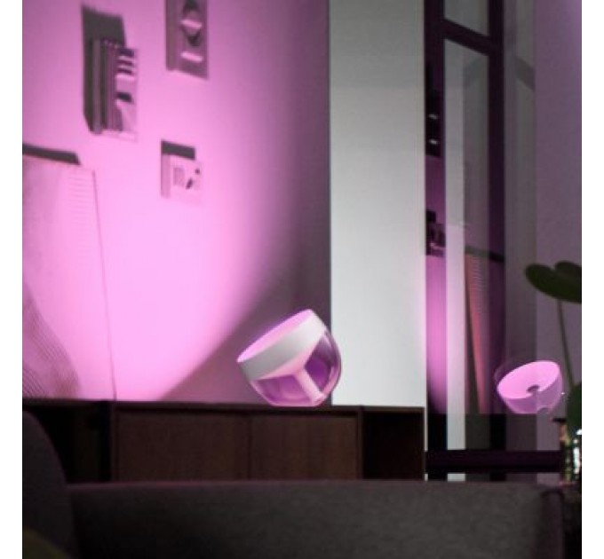 Philips Настільна лампа Philips Hue Iris, Color, BT, DIM, біла (929002376101)