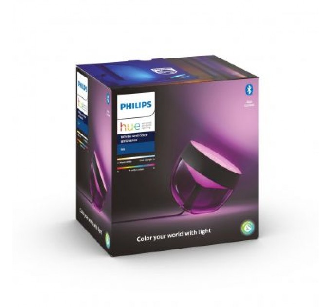 Philips Настільна лампа Philips Hue Iris, Color, BT, DIM, чорна (929002376201)