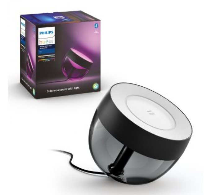 Philips Настільна лампа Philips Hue Iris, Color, BT, DIM, чорна (929002376201)