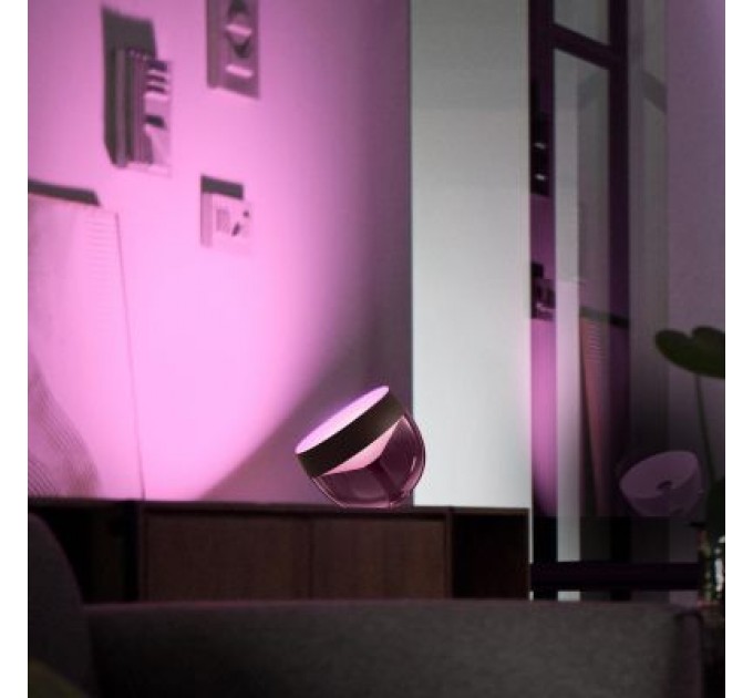 Philips Настільна лампа Philips Hue Iris, Color, BT, DIM, чорна (929002376201)