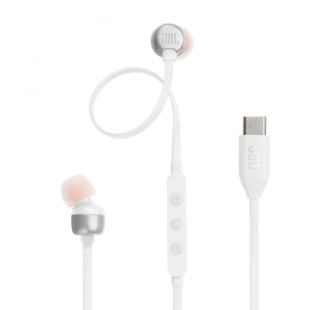 JBL Навушники JBL Tune 310C USB-C White (JBLT310CWHT)