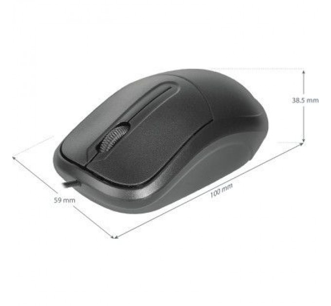 Defender Мишка Defender ISA-531 USB Black (52531)