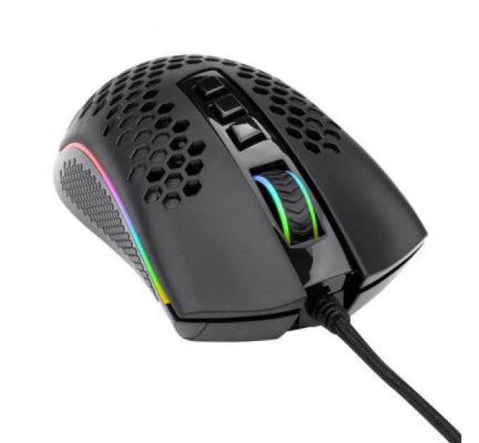 Redragon Мишка Redragon Storm Elite 16000dpi RGB USB Black (77853)