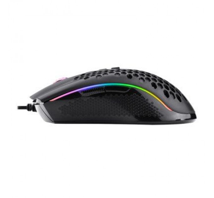 Redragon Мишка Redragon Storm Elite 16000dpi RGB USB Black (77853)