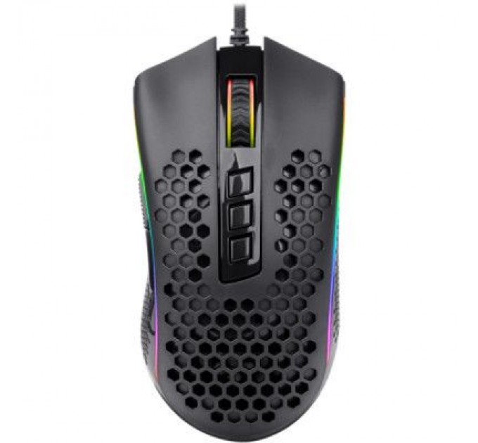 Redragon Мишка Redragon Storm Elite 16000dpi RGB USB Black (77853)