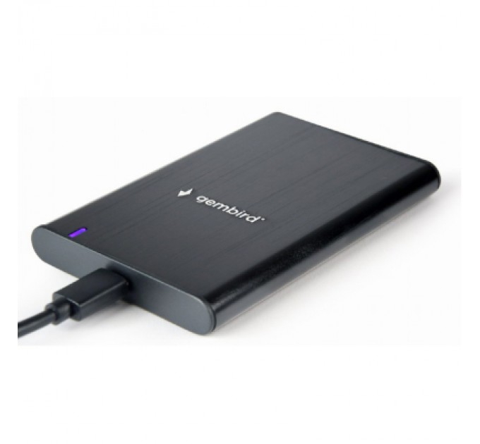 Gembird Кишеня зовнішня Gembird 2.5" USB3.1 alum black (EE2-U3S-6)