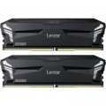 Lexar Модуль пам'яті для комп'ютера DDR5 32GB (2x16GB) 6000 MHz Ares Black Lexar (LD5U16G60C320A-RGD)