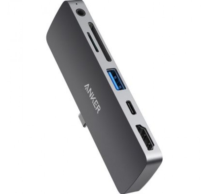 Anker Концентратор Anker PowerExpand Direct 6-in-1 USB-C PD Media Hub (Gray) (A83620A1)