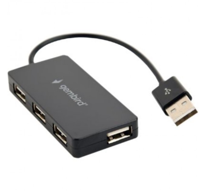 Gembird Концентратор Gembird USB 2.0 х 4 (UHB-U2P4-04)
