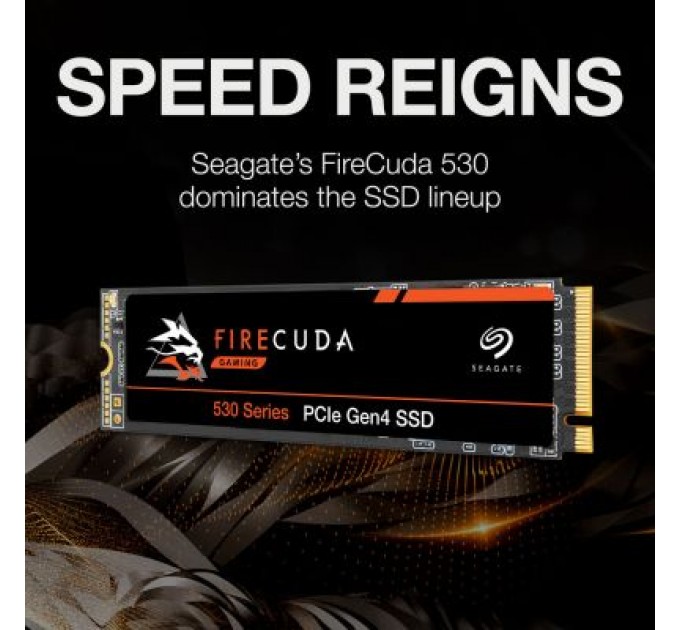 Seagate Накопичувач SSD M.2 2280 2TB FireCuda 530 Seagate (ZP2000GM3A013)