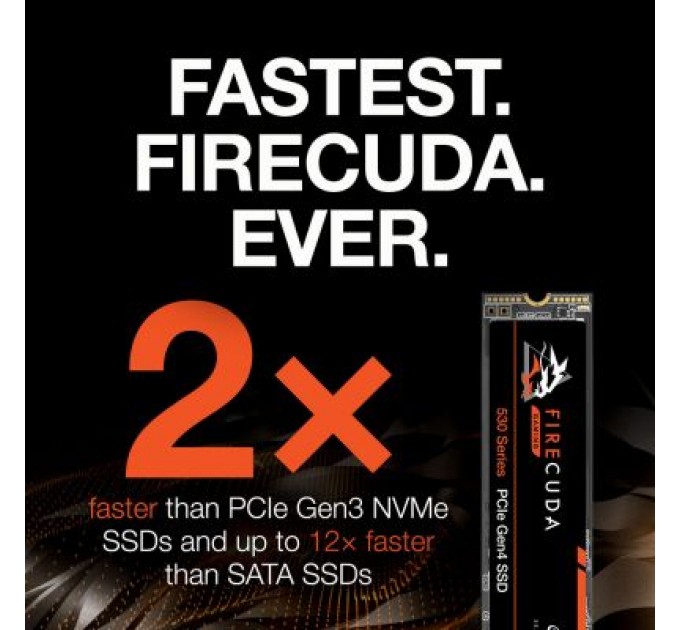 Seagate Накопичувач SSD M.2 2280 2TB FireCuda 530 Seagate (ZP2000GM3A013)