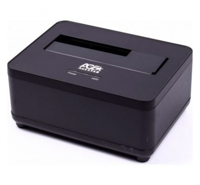 AgeStar Док-станція для накопичувачів AgeStar USB3.0 black (3UBT7 (Black))