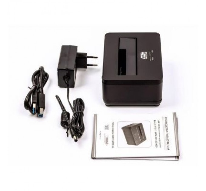 AgeStar Док-станція для накопичувачів AgeStar USB3.0 black (3UBT7 (Black))