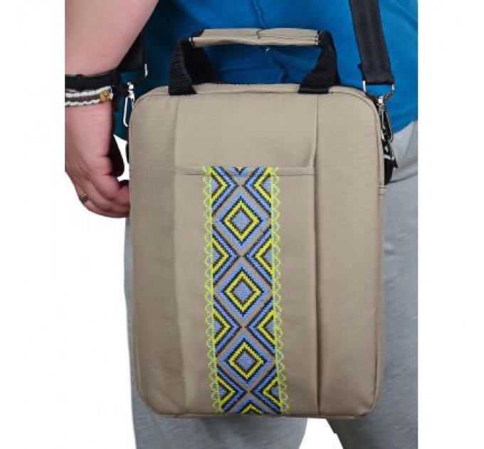 Porto Сумка для ноутбука Porto 10'' LN-10-02LB Vishivanka Beige (LN1002LB_Vish)