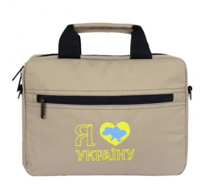 Porto Сумка для ноутбука Porto 12'' PN12 LoveUkraine Beige (PN12LB_LoveUkr)