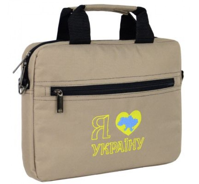 Porto Сумка для ноутбука Porto 12'' PN12 LoveUkraine Beige (PN12LB_LoveUkr)