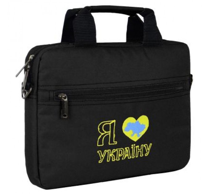 Porto Сумка для ноутбука Porto 12'' PN12 LoveUkraine Black (PN12BK_LoveUkr)