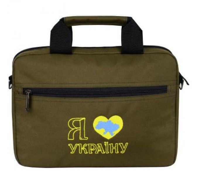 Porto Сумка для ноутбука Porto 12'' PN12 LoveUkraine Green (PN12GR_LoveUkr)