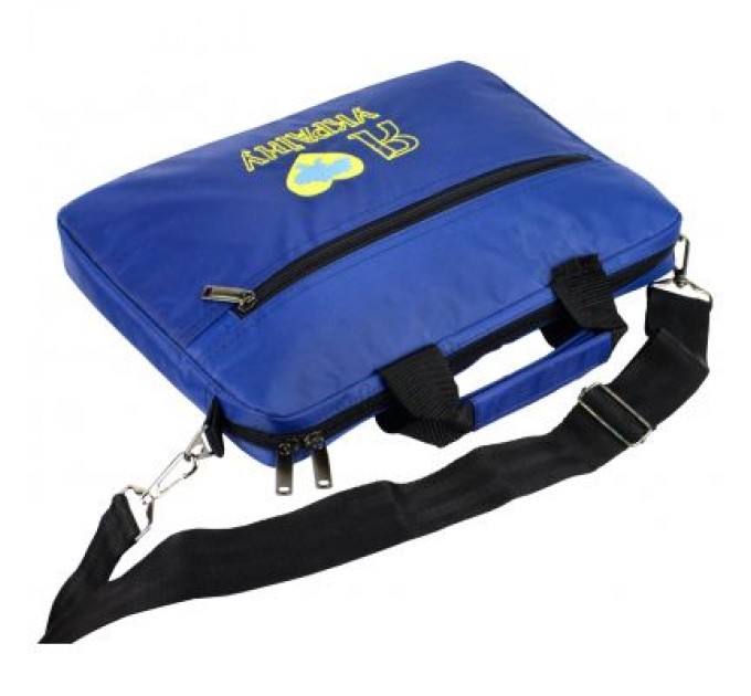 Porto Сумка для ноутбука Porto 13.3'' PN13DB LoveUkraine DarkBlue (PN13DB_LoveUkr)