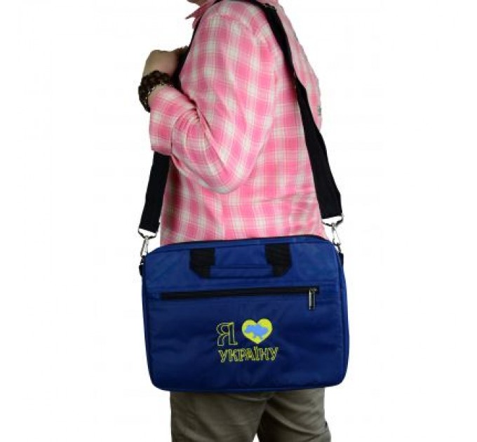 Porto Сумка для ноутбука Porto 13.3'' PN13DB LoveUkraine DarkBlue (PN13DB_LoveUkr)