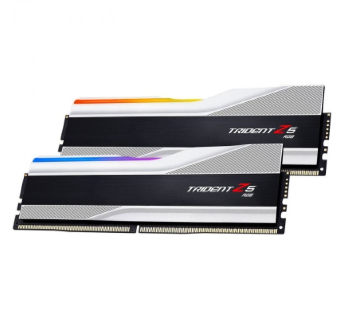 G.Skill Модуль пам'яті для комп'ютера DDR5 32GB (2x16GB) 7200 MHz Trident Z5 RGB Matte White G.Skill (F5-7200J3445G16GX2-TZ5RW)