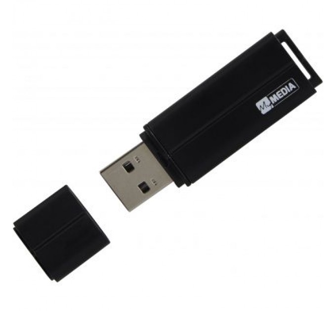 Verbatim USB флеш накопичувач Verbatim 64GB MyMedia Black USB 2.0 (69263)