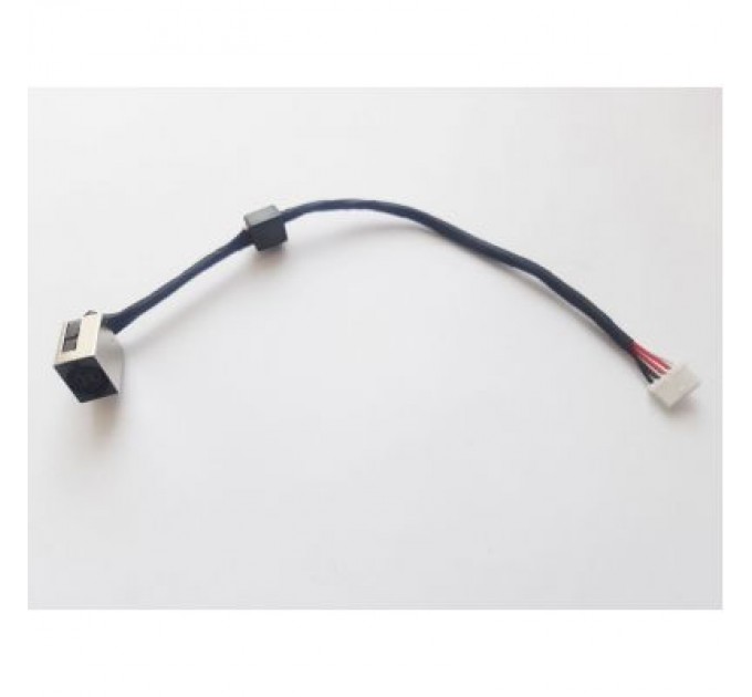 Dell Роз'єм живлення ноутбука з кабелем Dell PJ801 (7.4x5.0mm+center pin) 5-pin 15 см (A49124)