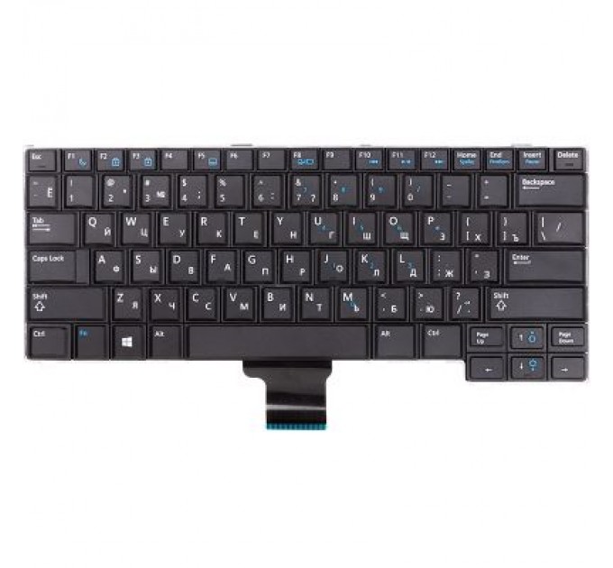 Dell Клавіатура ноутбука Dell Latitude E7240/E7440 черн (KB312924)