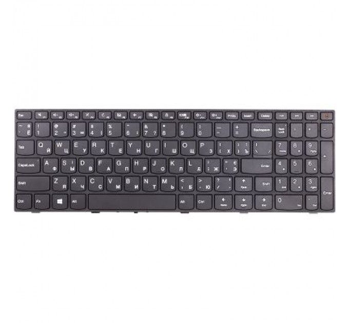 Lenovo Клавіатура ноутбука Lenovo Ideapad 110-15Isk черн,черн (KB313075)