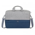 RivaCase Сумка для ноутбука RivaCase 15.6" 7532 Prater, grey/dark blue anti-theft (7532Grey/DarkBlue)