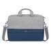RivaCase Сумка для ноутбука RivaCase 15.6" 7532 Prater, grey/dark blue anti-theft (7532Grey/DarkBlue)