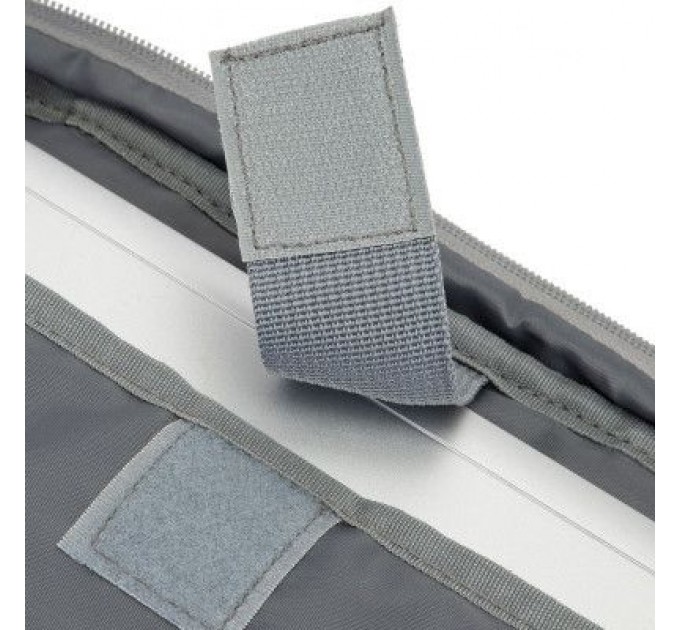 RivaCase Сумка для ноутбука RivaCase 15.6" 7532 Prater, grey/dark blue anti-theft (7532Grey/DarkBlue)
