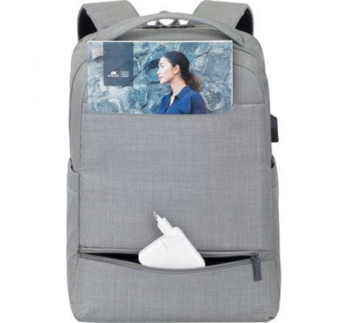 RivaCase Рюкзак для ноутбука RivaCase 15.6" 8363 Biscayne, Grey (8363Grey)