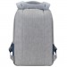 RivaCase Рюкзак для ноутбука RivaCase 15.6" 7562 Anti-theft, water-repellent, Grey / Dark Blue (7562Grey/DarkBlue)