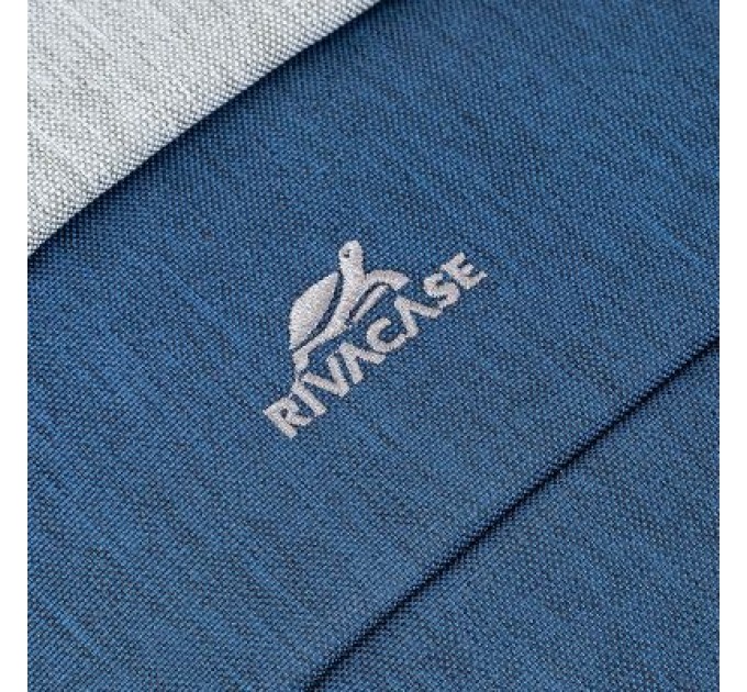 RivaCase Рюкзак для ноутбука RivaCase 15.6" 7562 Anti-theft, water-repellent, Grey / Dark Blue (7562Grey/DarkBlue)