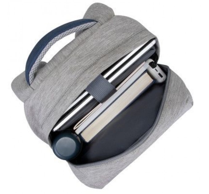 RivaCase Рюкзак для ноутбука RivaCase 15.6" 7562 Anti-theft, water-repellent, Grey / Dark Blue (7562Grey/DarkBlue)