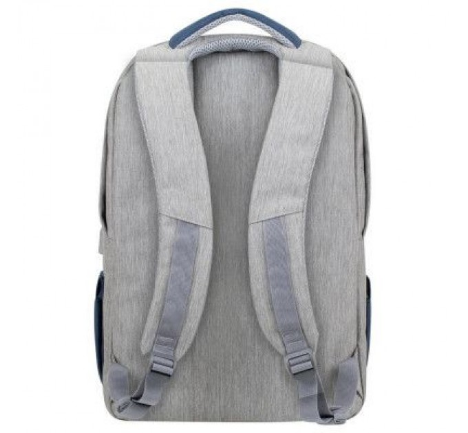 RivaCase Рюкзак для ноутбука RivaCase 17.3" 7567 Prater, Grey / Dark Blue (7567Grey/DarkBlue)