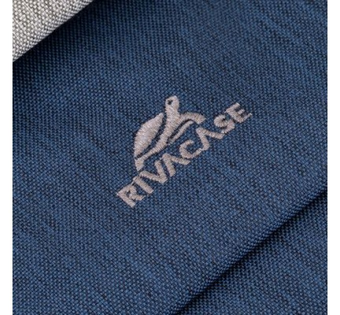 RivaCase Рюкзак для ноутбука RivaCase 17.3" 7567 Prater, Grey / Dark Blue (7567Grey/DarkBlue)